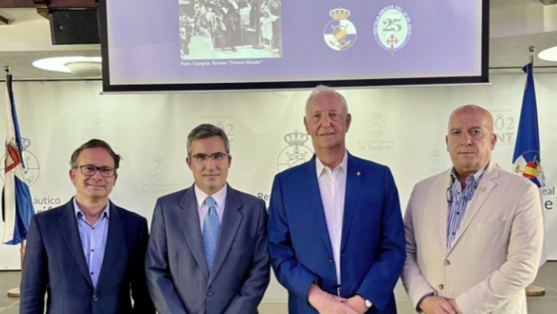 Delegación de la RLNE en Tenerife ha asistido a una conferencia sobre “Alfonso XIII en Tenerife»